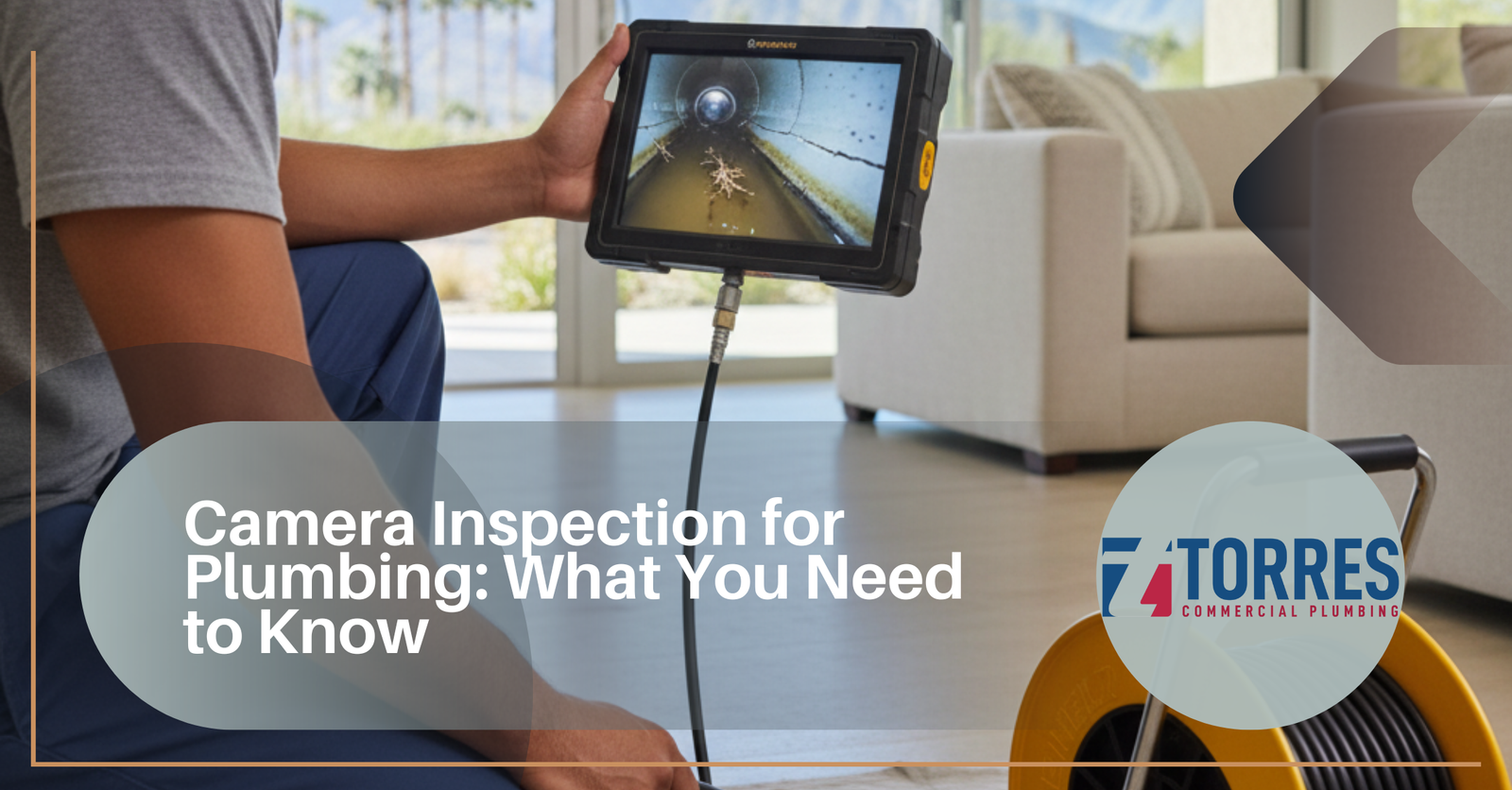 Camera Inspection for Plumbing in Coachella Valley & Beyond