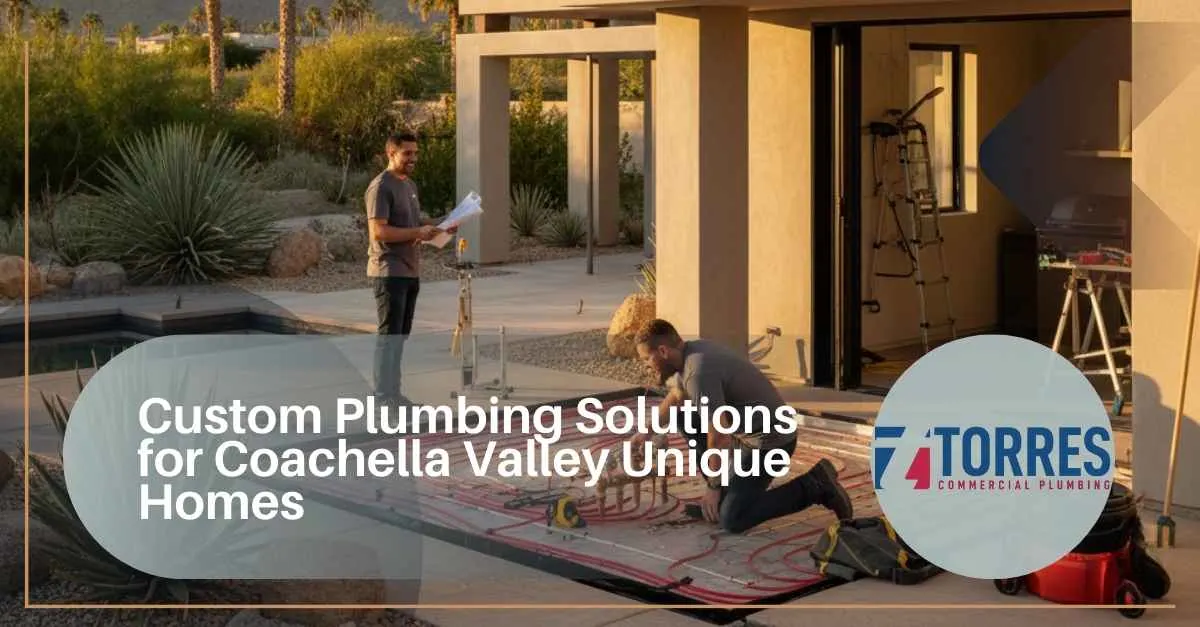 Custom Plumbing Solutions for Coachella Valley Unique Homes