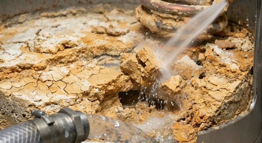 professional flushing process