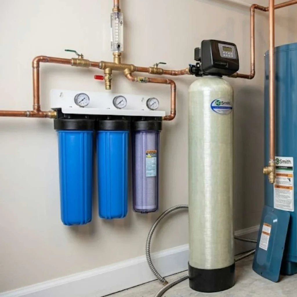 whole-house filtration system installation
