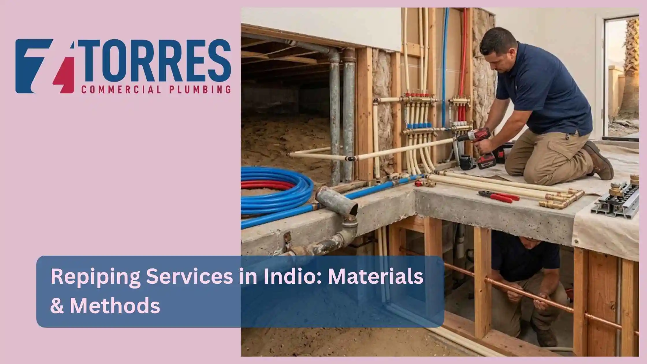 Repiping Services in Indio Materials & Methods