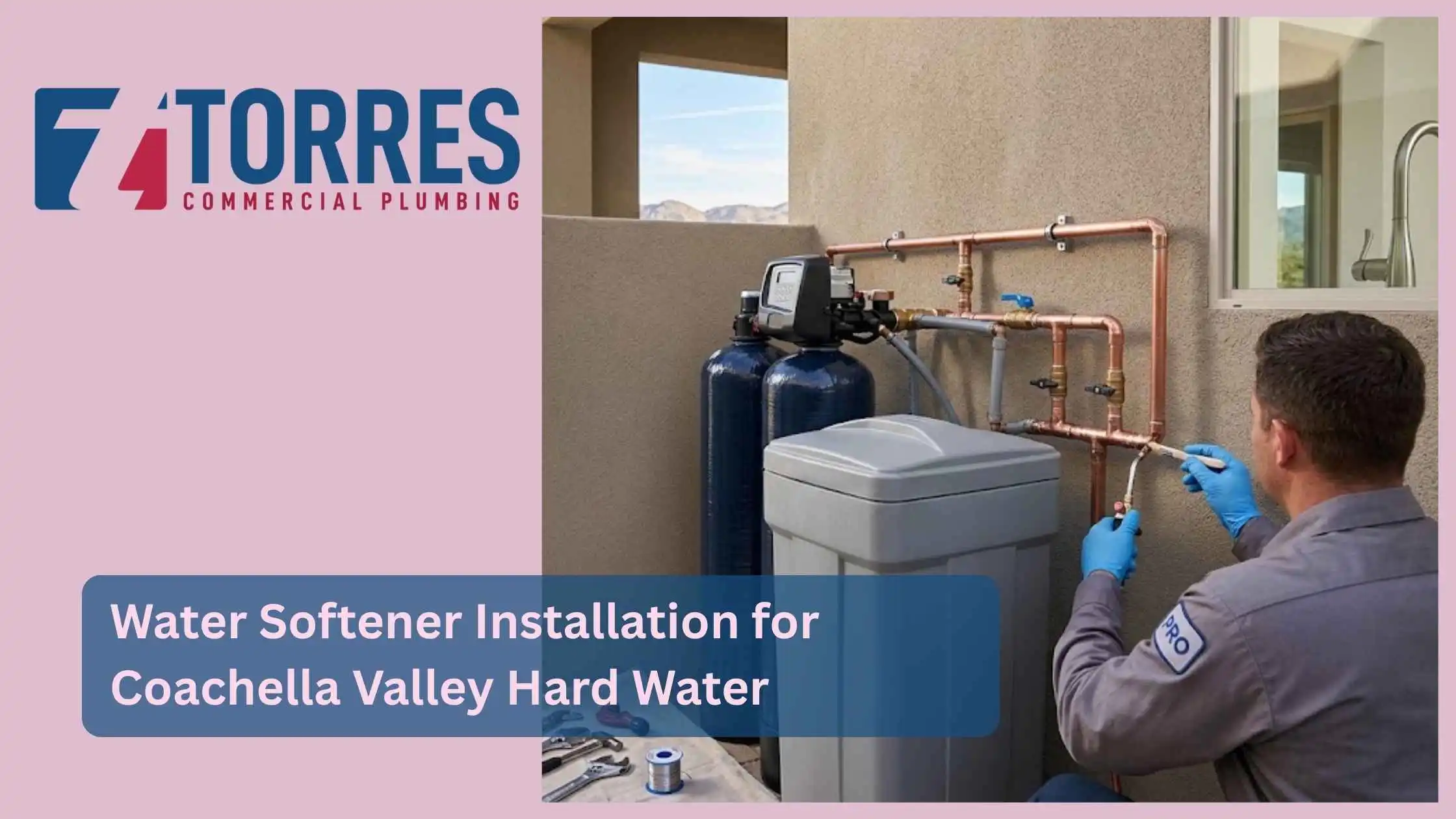 Water Softener Installation for Coachella Valley Hard Water